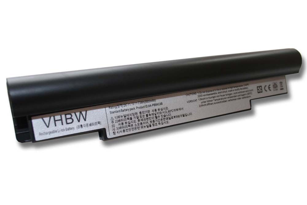 VHBW 0775 batéria Samsung NC10 4400mAh čierna Li-Ion - neoriginálna