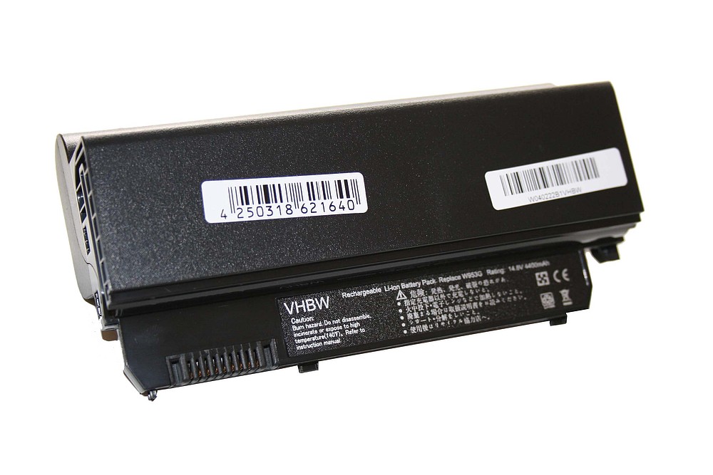 VHBW batéria Dell Inspiron Mini 9 , 4400mAh čierna 14.8V 0698 - neoriginálna