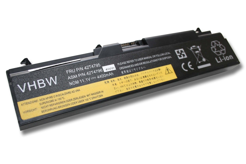 VHBW batéria IBM Lenovo Thinkpad T510 , 4400mAh 11.1V Li-Ion 2359 - neoriginálna