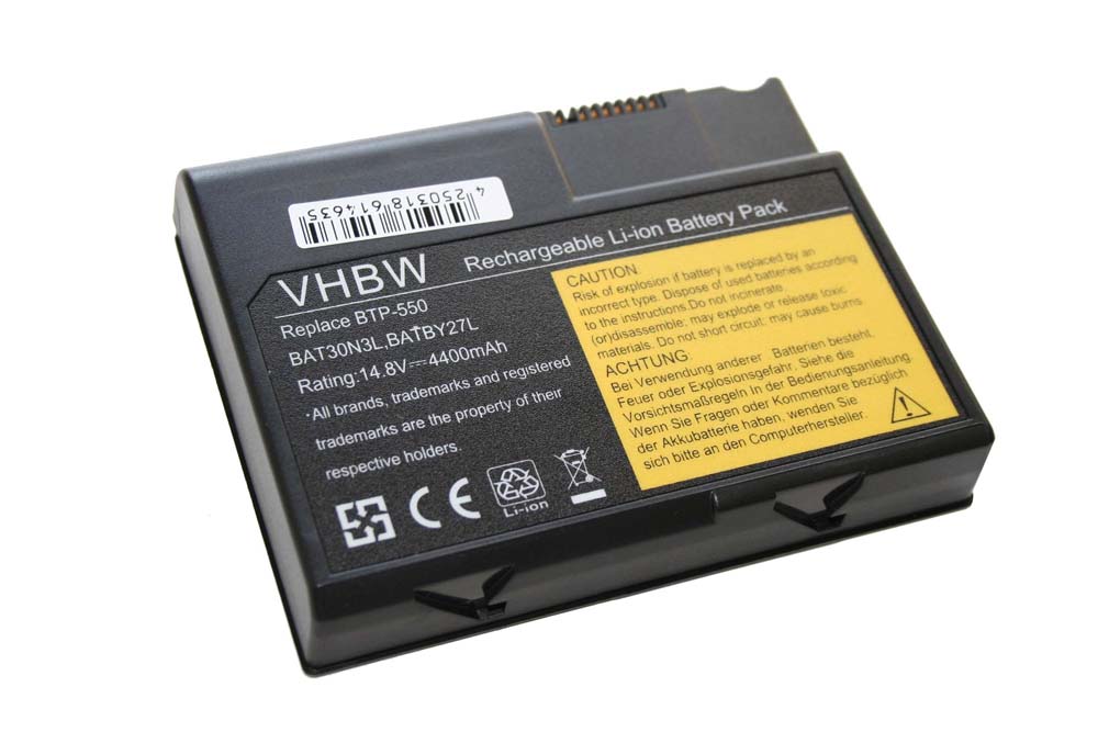 batéria VHBW Acer Travelmate 270  4400mAh  14.8V Li-Ion 1095 - neoriginálna 