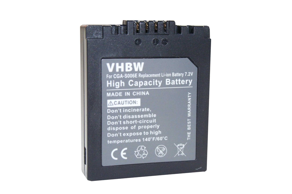 VHBW batéria Panasonic  CGA-S006 