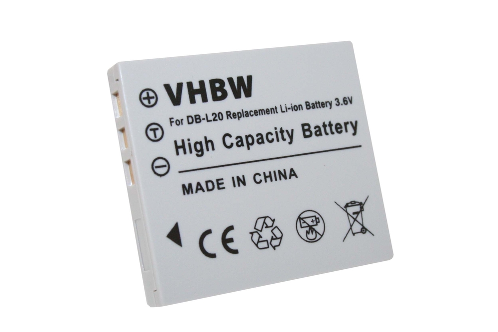 VHBW batéria Sanyo  DB-L20
