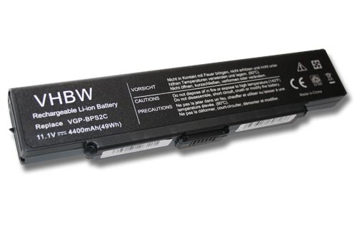 VHBW 1095 batéria SONY VAIO BPS2 4400mAh Li-Ion - neoriginálna