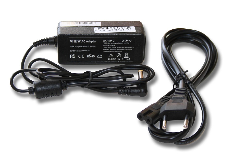 VHBW AC adaptér 19V, 1.58A, 5.5 x 1.7mm - neoriginálny