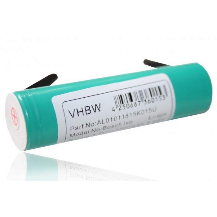 VHBW Bosch IXO 3.7V/Li-ion/1500mAh