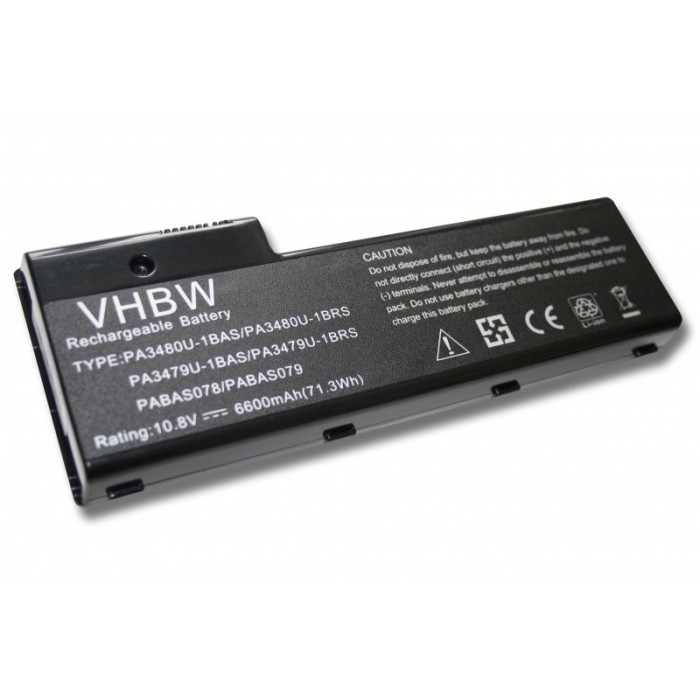 VHBW batéria  Toshiba Satellite P100  6600mAh - neoriginálna