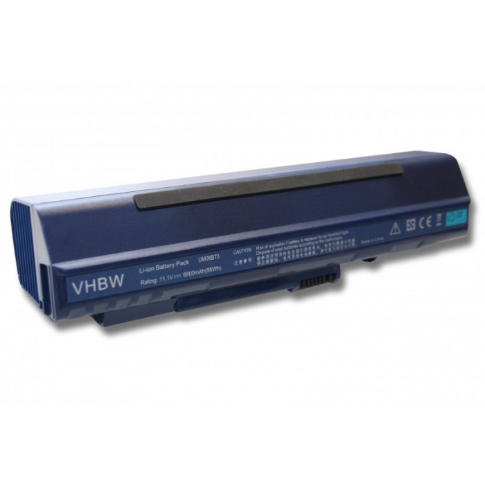 VHBW batéria Acer Aspire One modrá 8800mAh