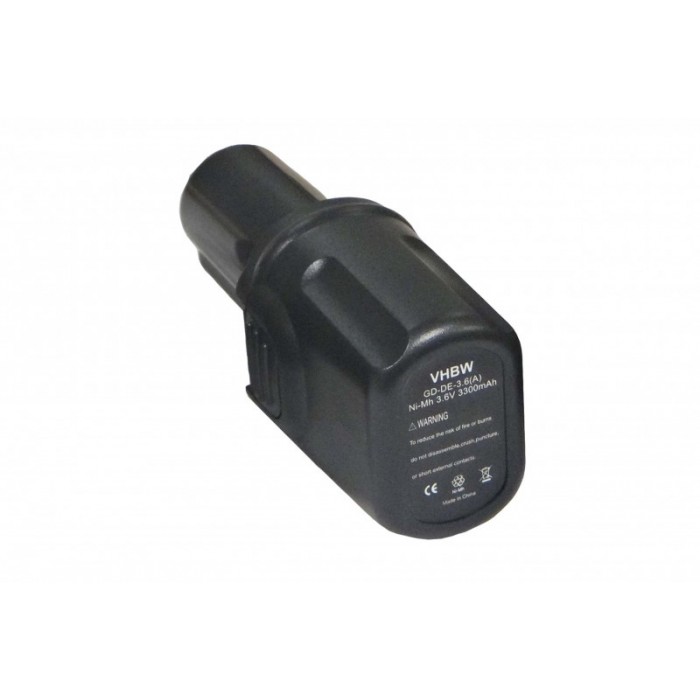 VHBW batéria Dewalt DC600 3.6V, NI-MH, 3300mAh