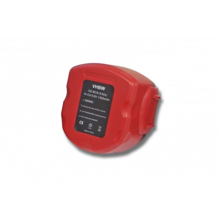 VHBW batéria Bosch GSR 9.6 9.6V, 1300mAh, Ni-CD