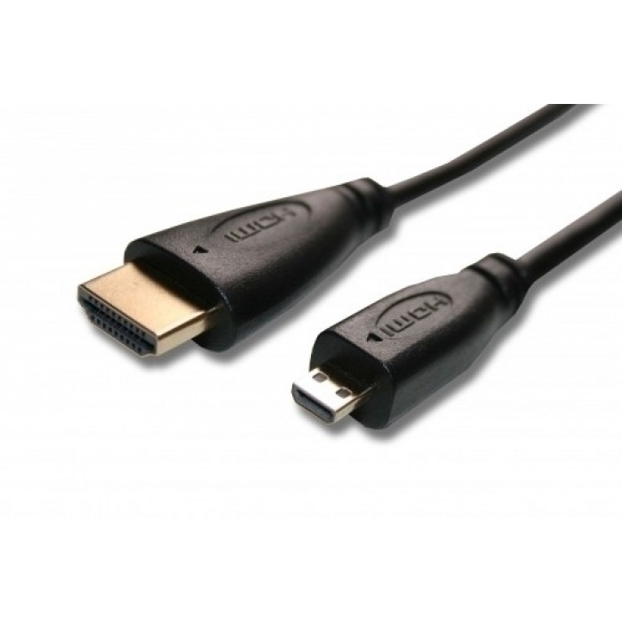 Kábel HDMI 1.4 19-kolíkový D-Micro 5.00m