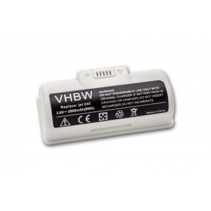 Bateria pre iRobot Braava Jet 240-Serie 2600mAh, Li-Ion, 3.6V