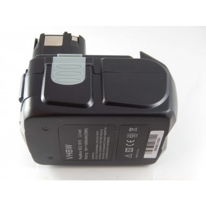 VHBW batéria Hitachi  BCL1830, EBM 1830 18V, Li-ion, 4000mAh