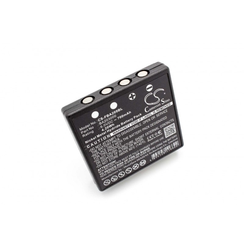 Bateria pre HBC FUB9NM, Linus 4, Micron 6 NI-MH, 6V, 700mAh