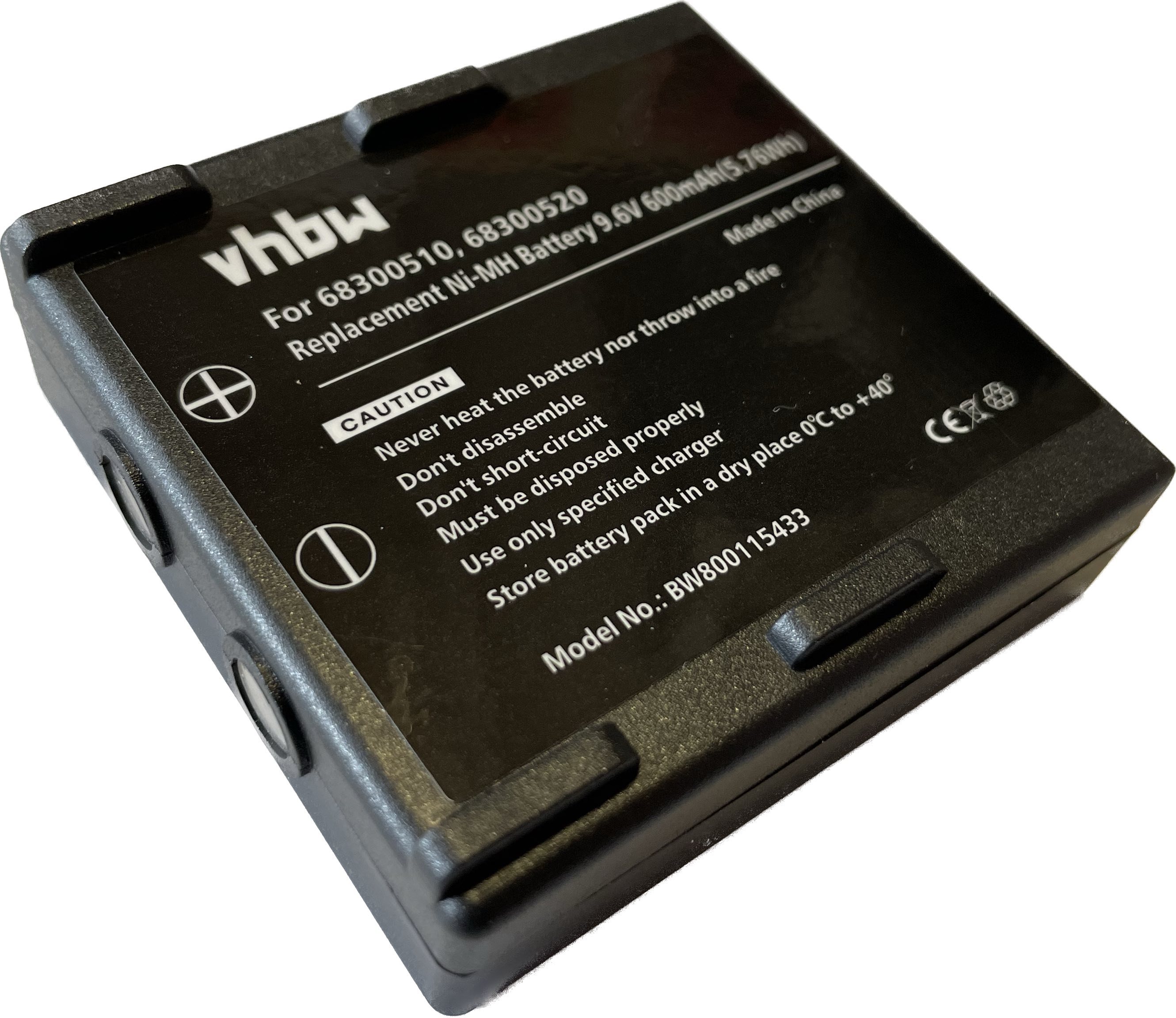 Bateria pre Hetronic Nova, Ergo, Abitron NI-MH, 9.6V, 600mAh