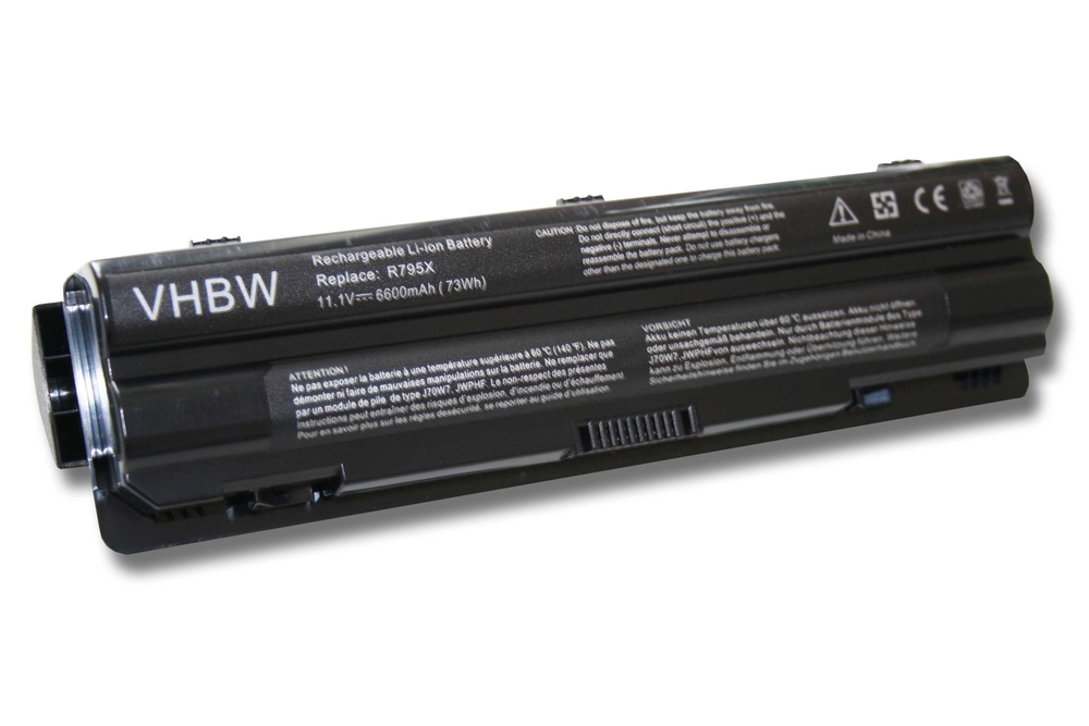 VHBW batéria Dell XPS 14 , 6600mAh 11.1V Li-Ion 3804 - neoriginálna