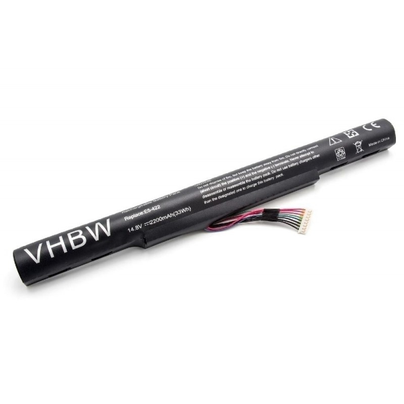 VHBW batéria Acer Aspire E5-422 14.8V, Li-Ion, 2200mAh