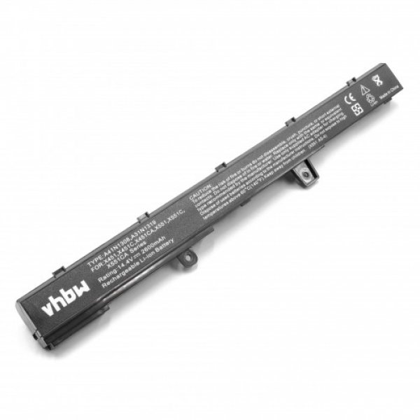 VHBW batéria Asus X551C A31N1319, A41N1308 14.4V, 2600mAh
