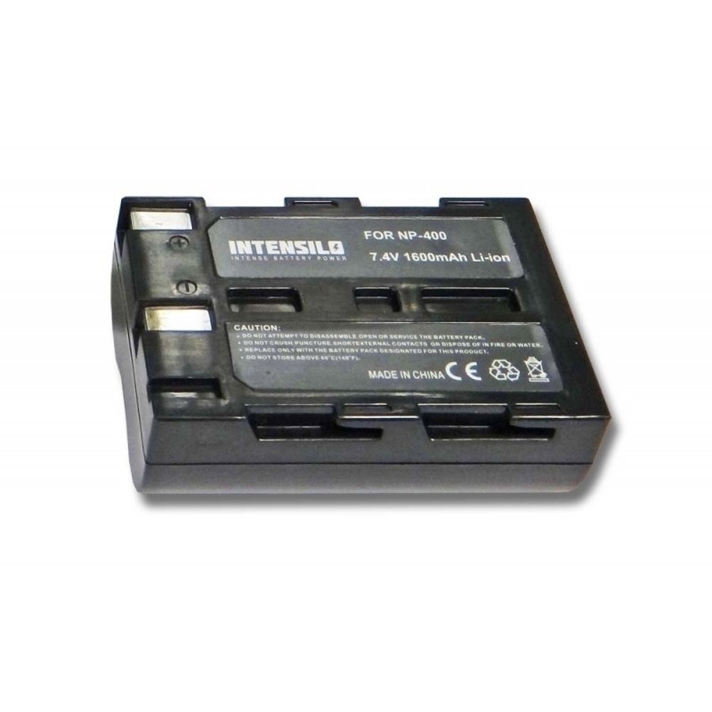 INTENSILO batéria pre Minolta nahrádza NP-400 1600mAh