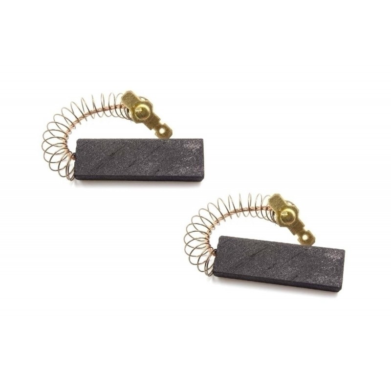 2x uhlíková kefa, uhlík motora 5mm x 12mm x 39mm pre práčku