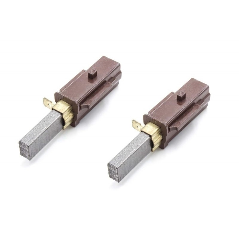 2x uhlíková kefa s objímkou ​​6,3x11x33mm pre vysávač nahradí Miele 2830480