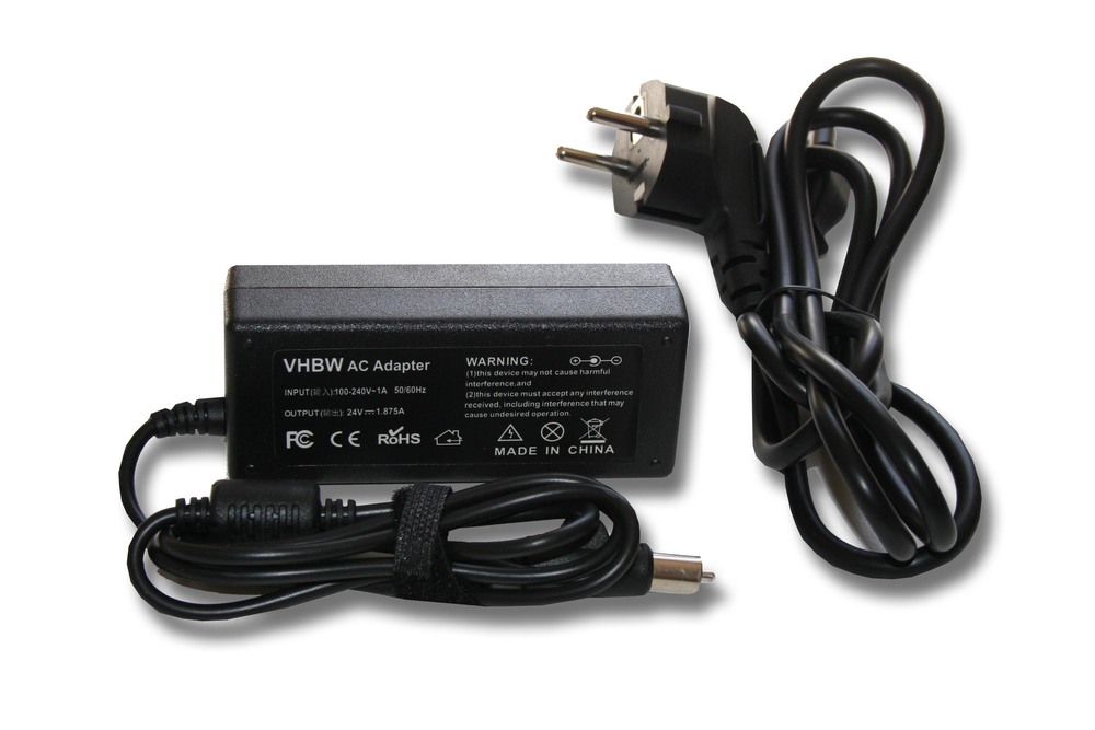 VHBW AC adaptér Apple  24V, 1.875A, 9,5 x 3,5mm