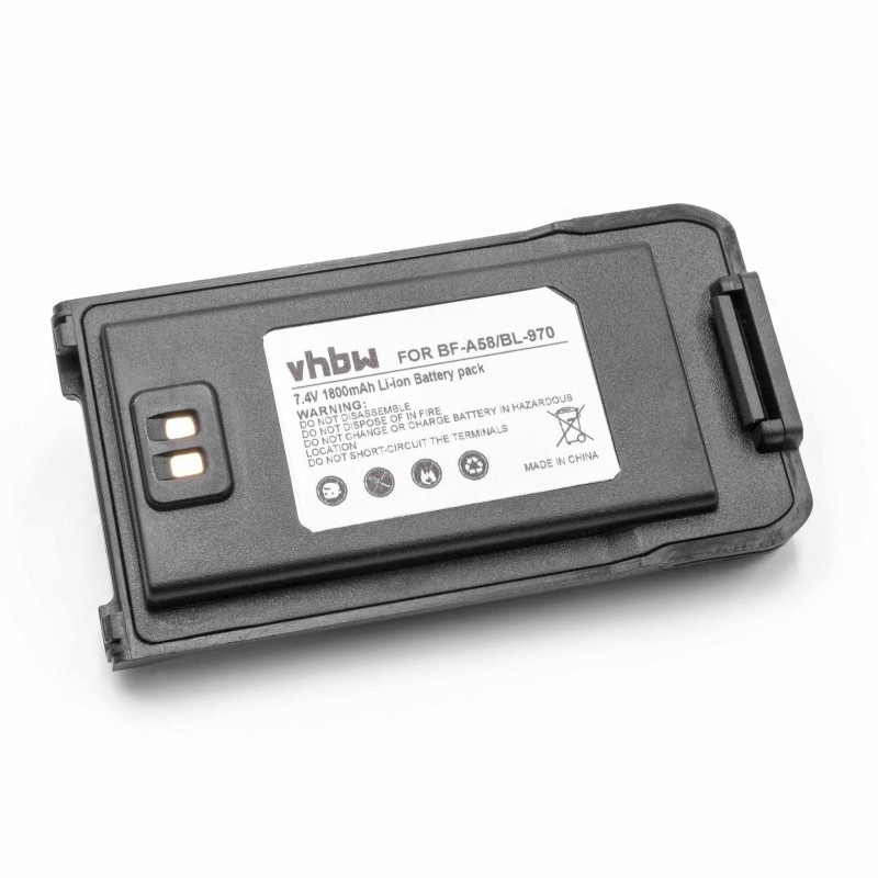 Bateria pre Baofeng BF-A58, BL-970 1800mAh