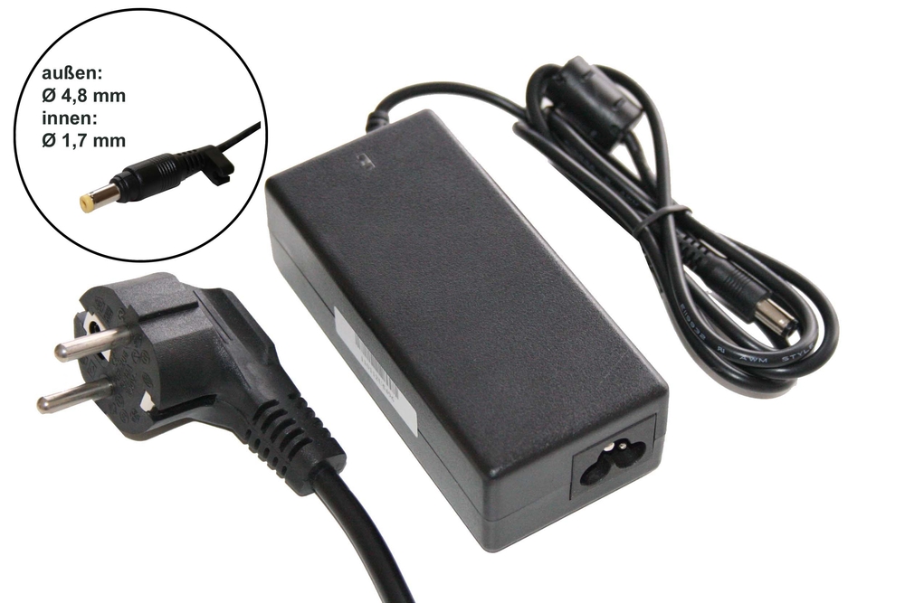 VHBW AC adaptér COMPAQ  18.5V, 3.5A, 4.8 x 1.7mm - neoriginálny
