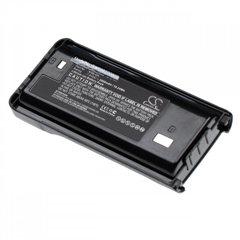 Náhradná batéria pre rádio Kenwood KNB-69L - 2600mAh, 7,4V, Li-ion