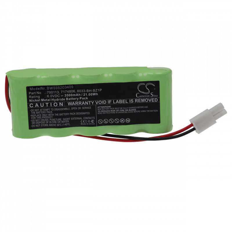 Batéria pre Craftsman 700113, 7174806, 6033-BH-BZ1P - 3500 mAh, 6 V, NiMH