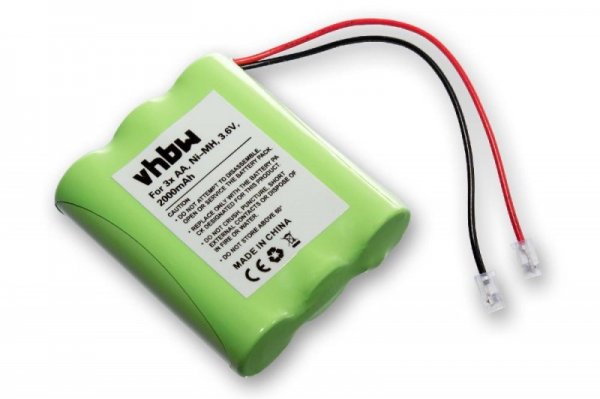 Univerzálna batéria NI-MH 3,6V 2000mAh 3x AA