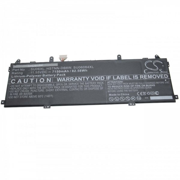 Batéria pre HP Spectre X360 15-DF0000 a ďalšie ako SU06XL a ďalšie 7150mAh