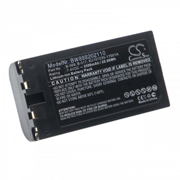 Batéria pre Graphtec GL240 a iné ako B-569 a iné 3500mAh