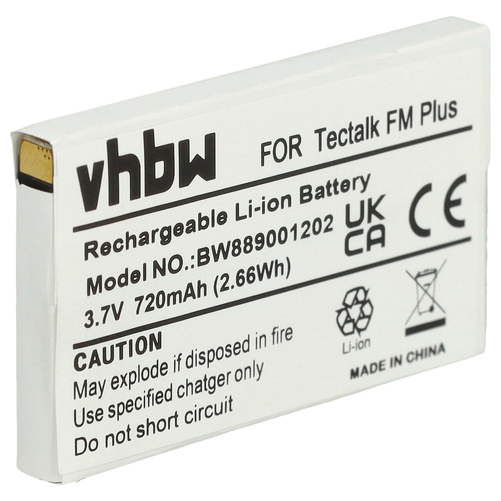 Batéria ako náhrada za Albrecht BLN-3746 pre rádio - 720mAh 3,7V Li-Ion