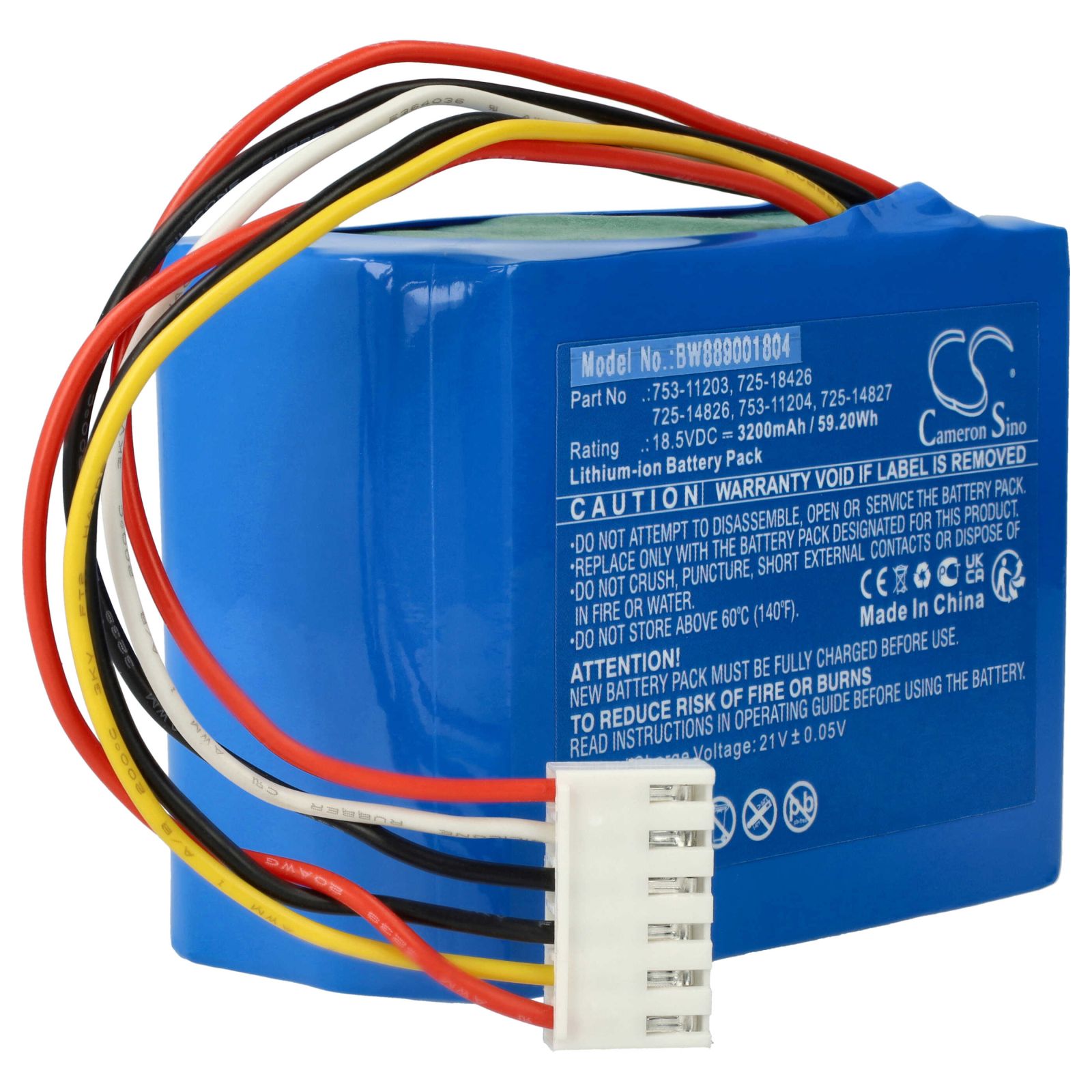 Batéria 18,5V ako náhrada za CubCadet 753-11203, 753-11204, 725-14826, 725-14827, 725-18426 - 3200mAh Li-Ion